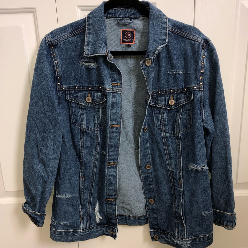Boyfriend jean jacket
